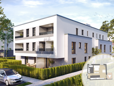 Terrassenwohnung zum Kauf provisionsfrei 232.500 € 1 Zimmer 38,8 m² EG frei ab sofort Im Nex 5 Hattersheim Hattersheim 65795