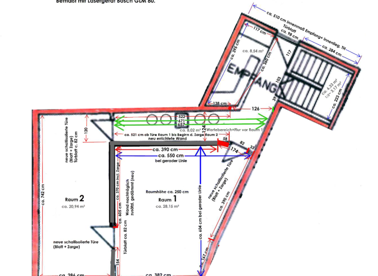 Büro zum Kauf provisionsfrei 389.000 € 113 m² Bürofläche Neutorgragen 3 St Johannis Nürnberg 90419