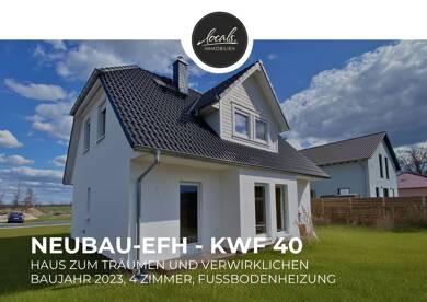Einfamilienhaus zum Kauf - Neubau 389.000 € 4 Zimmer 111,5 m² 1.839 m² Grundstück Grüningen Wenzlow 14778