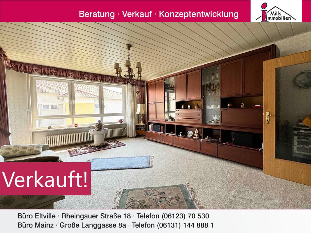 Wohnung zum Kauf 299.000 € 3 Zimmer 95 m²<br/>Wohnfläche 2.<br/>Geschoss Schmalweg Wiesbaden 55252