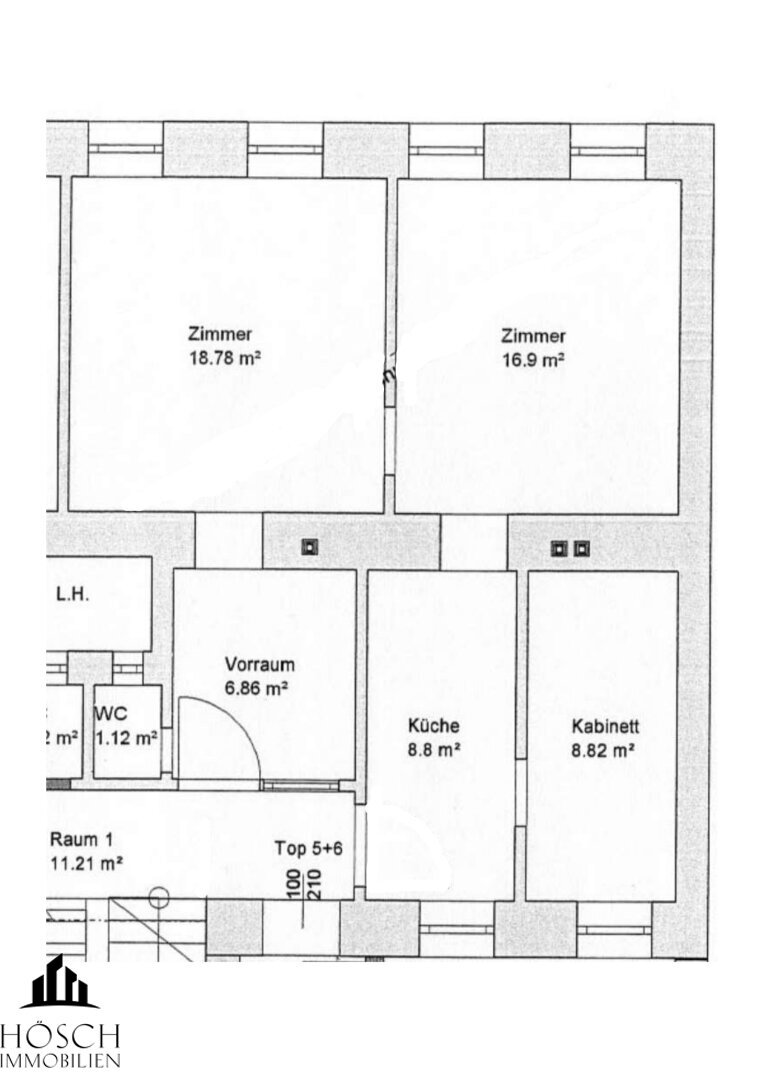 Wohnung zum Kauf 399.000 € 3 Zimmer 61,3 m²<br/>Wohnfläche Wien 1200