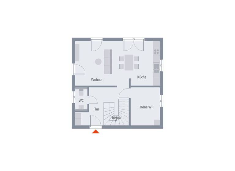 Einfamilienhaus zum Kauf provisionsfrei 306.588 € 5 Zimmer 106 m² 300 m² Grundstück Gedern 63688