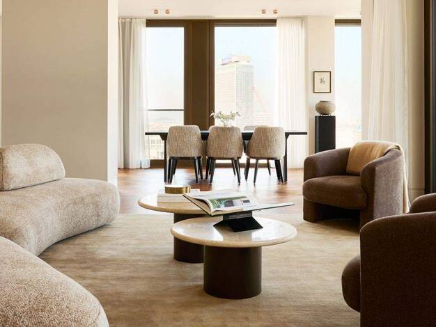 Wohnung zum Kauf provisionsfrei 2.499.500 € 3 Zimmer 190,1 m² 19. Geschoss Voltairestraße 11 Mitte Berlin 10179