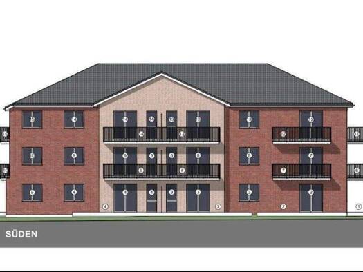 Wohnung zur Miete 800 € 2 Zimmer 57,6 m² Geschoss 2/2 frei ab sofort Leipziger Straße 1 Brinkum Stuhr 28816