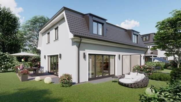 Doppelhaushälfte zum Kauf provisionsfrei 1.299.000 € 4 Zimmer 116,3 m² 185 m² Grundstück Gartenstadt Trudering München 81825