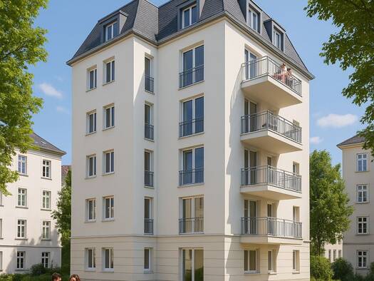 Wohnung zum Kauf - Neubau provisionsfrei 439.000 € 4 Zimmer 89 m² EG Leipzig 04275