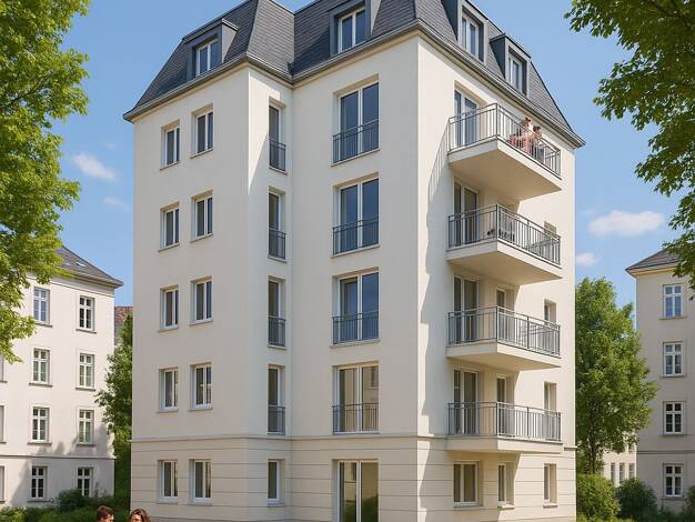 Wohnung zum Kauf - Neubau provisionsfrei 439.000 € 4 Zimmer 89 m² EG Südvorstadt Süd 04275