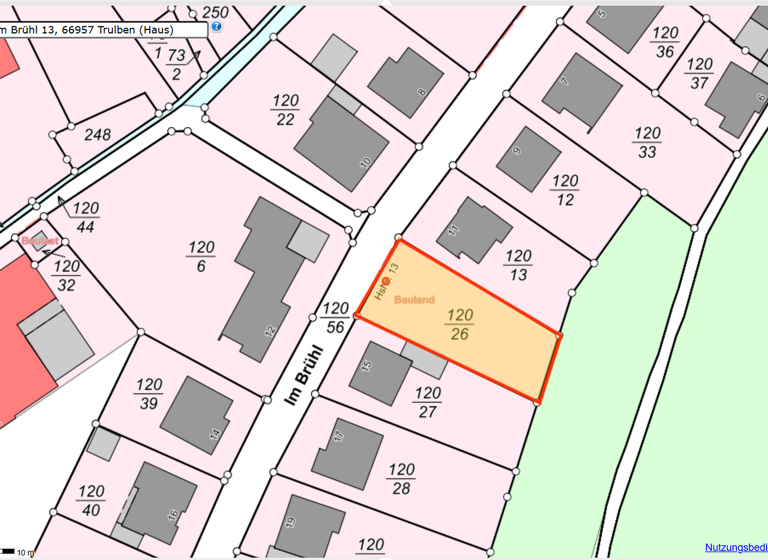 Grundstück zum Kauf 27.900 € 658 m² Grundstück Trulben 66957
