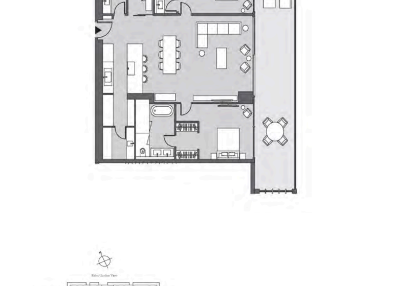 Wohnung zum Kauf 4.932.590 € 3 Zimmer 205,4 m² Dubai