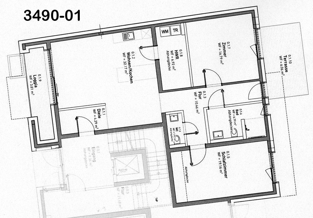 Terrassenwohnung zur Miete 1.500 € 3 Zimmer 107 m²<br/>Wohnfläche Altstadt Meppen - Stadt 49716