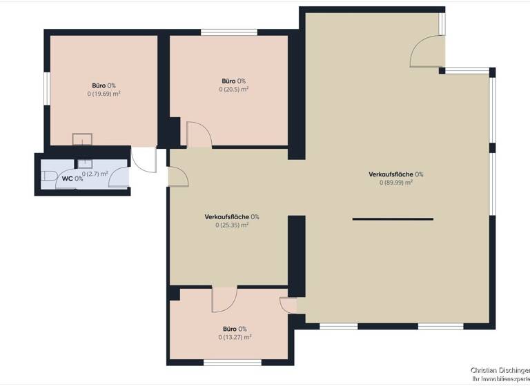 Bürofläche zur Miete 4,5 Zimmer 175 m² Bürofläche Köfering 93096