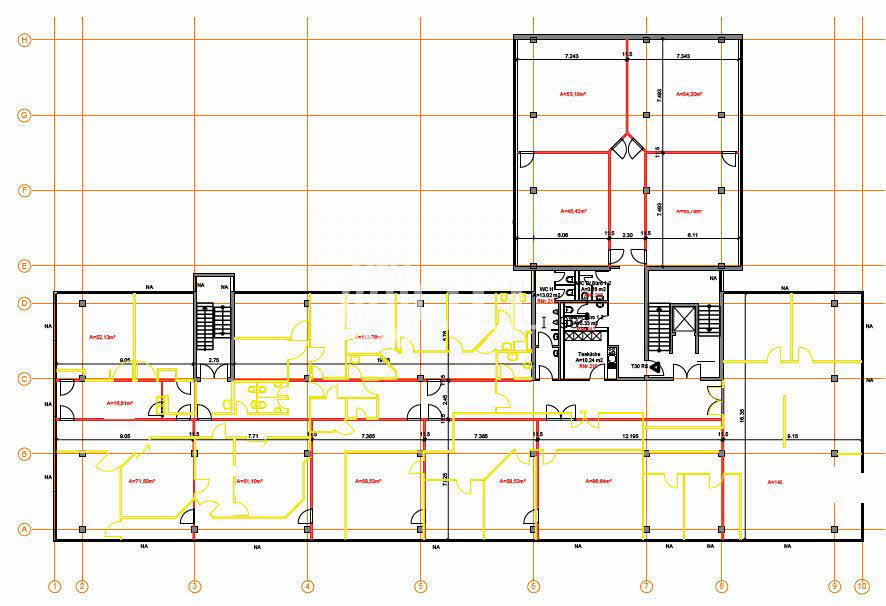 Bürofläche zur Miete 7,50 € 2.126 m²<br/>Bürofläche Kaiserlei Offenbach am Main 63067