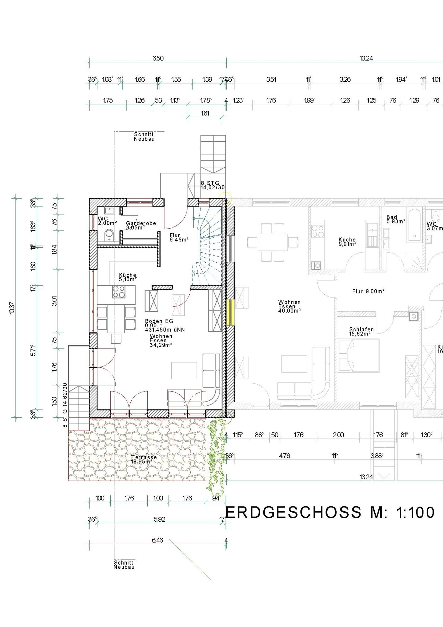 Reihenendhaus zum Kauf 885.000 € 5,5 Zimmer 153,5 m²<br/>Wohnfläche 420 m²<br/>Grundstück 30.12.2025<br/>Verfügbarkeit Langenbach Langenbach 85416