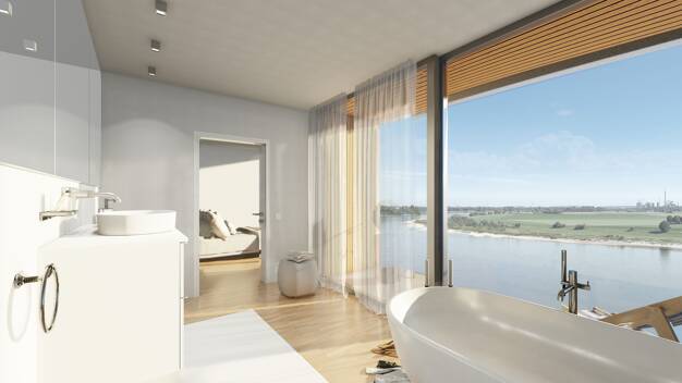 Maisonette zum Kauf - Neubau provisionsfrei 912.800 € 3 Zimmer 143,1 m² EG Uerdingen Krefeld 47829