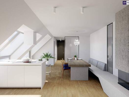 Wohnung zum Kauf - Erstbezug 1.790.000 € 4 Zimmer 134,5 m² 6. Geschoss Burggasse Wien,Neubau 1070