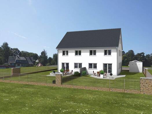 Doppelhaushälfte zum Kauf provisionsfrei 696.500 € 5 Zimmer 144 m² 472 m² Grundstück Birkenstraße Feucht 90537