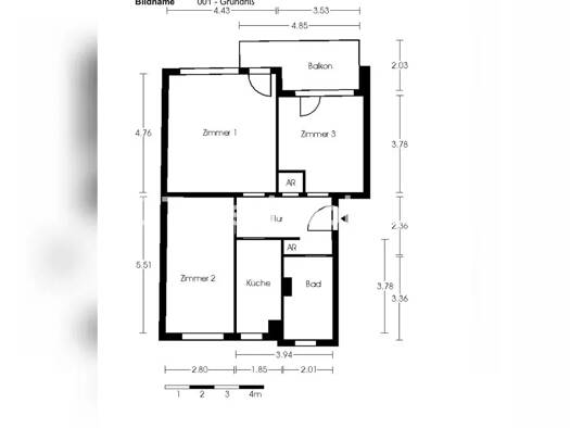 Wohnung zur Miete Tauschwohnung 559 € 3 Zimmer 72 m² Köpenick Treptow-Köpenick 12524