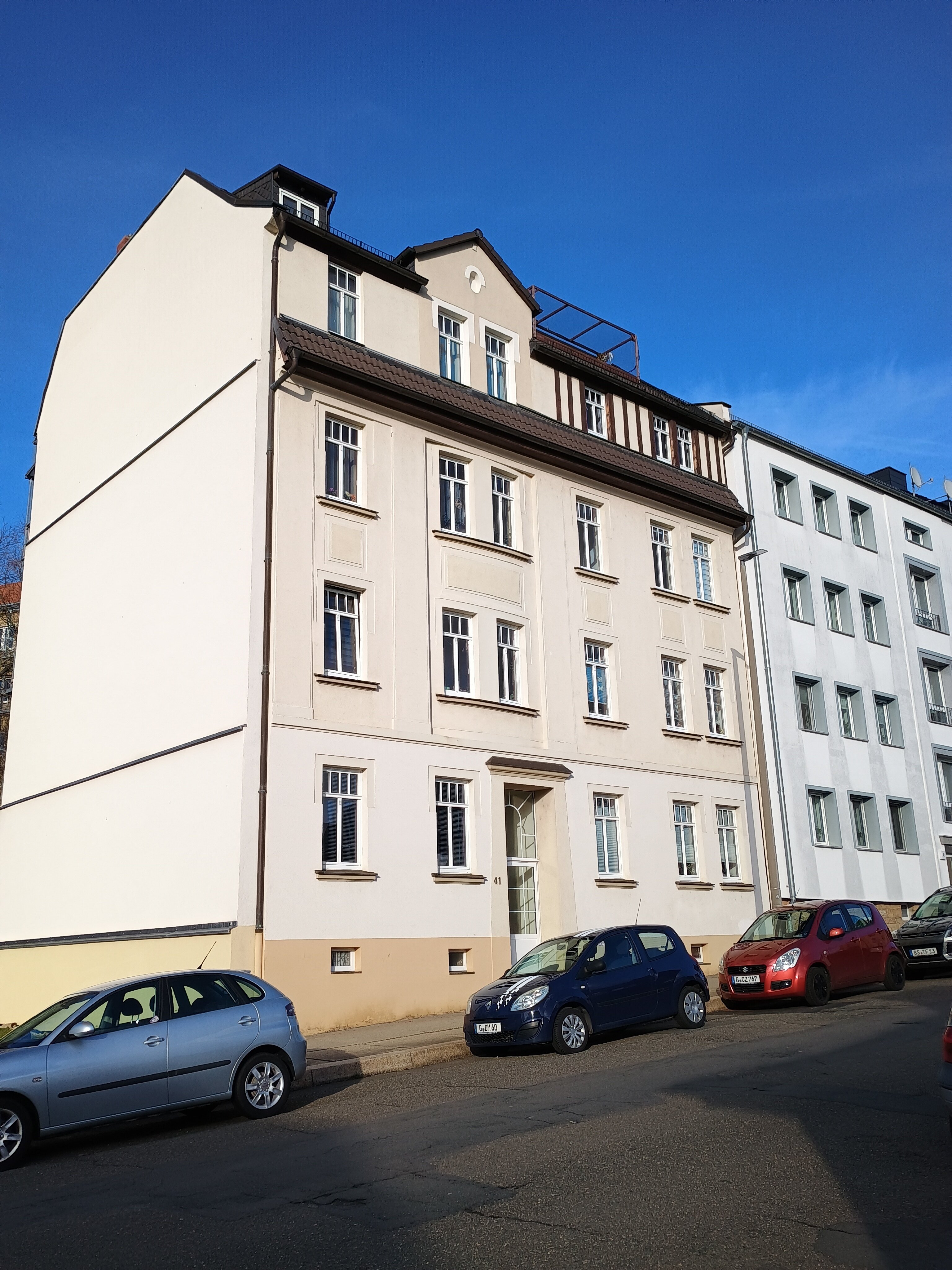 Wohnung zum Kauf 40.500 € 2 Zimmer 40 m²<br/>Wohnfläche EG<br/>Geschoss Bieblacher Straße 41 Bieblach 3 Gera 07546