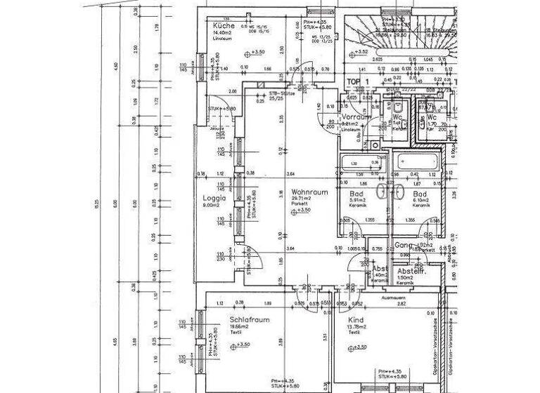 Wohnung zur Miete 676 € 3 Zimmer 89,6 m² Hauptstraße 56 Pattigham 4910