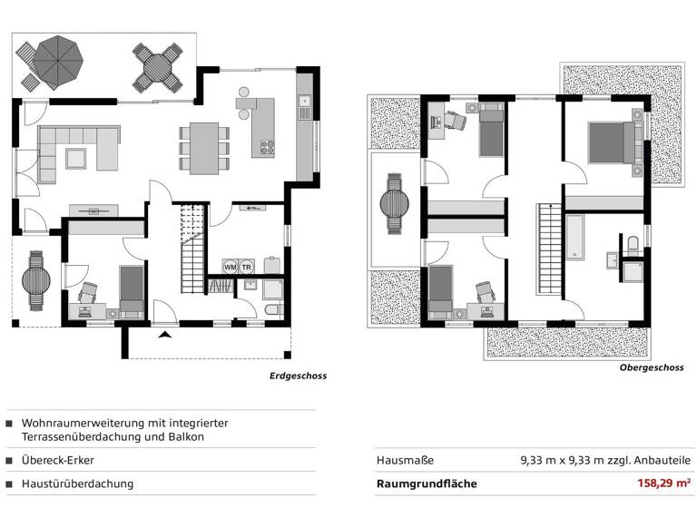 Villa zum Kauf - Erstbezug 158,3 m² 866 m² Grundstück Wellen 54441