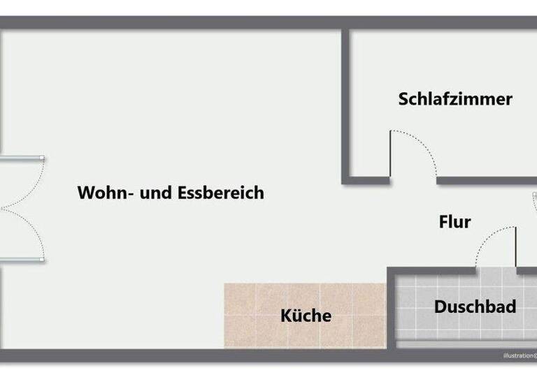 Wohnung zum Kauf provisionsfrei 238.000 € 2 Zimmer 69,8 m² EG Barmstedt 25355
