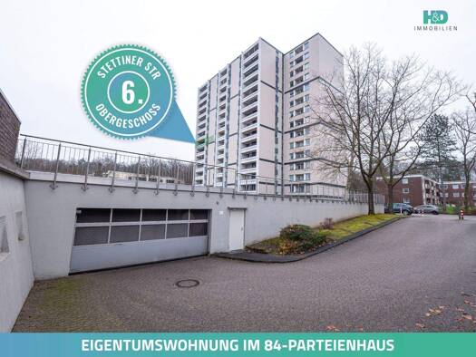 Wohnung zum Kauf provisionsfrei 220.000 € 3,5 Zimmer 82,3 m² 6. Geschoss Stettiner Straße 10 Garath Düsseldorf 40595