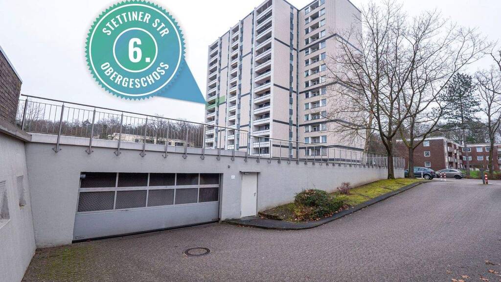 Wohnung zum Kauf provisionsfrei 220.000 € 3,5 Zimmer 82,3 m² 6. Geschoss Stettiner Straße 10 Garath Düsseldorf 40595