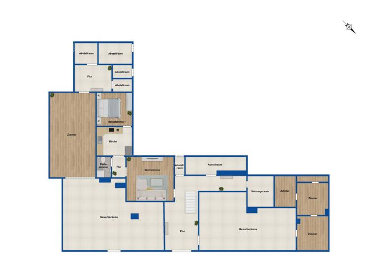 Mehrfamilienhaus zum Kauf 369.000 € 30 Zimmer 446 m² 10.838 m² Grundstück Dargun 17159