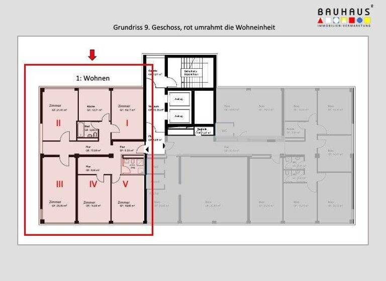 Wohnung zum Kauf provisionsfrei 365.000 € 5 Zimmer 146 m² Heilbronn 74072