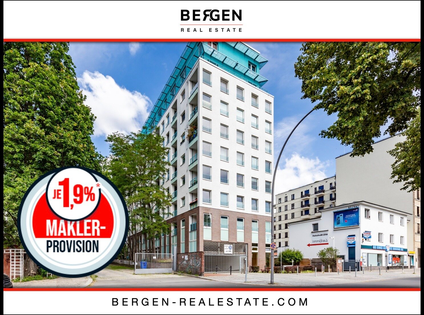 Penthouse zum Kauf 374.800 € 2 Zimmer 59 m²<br/>Wohnfläche 9.<br/>Geschoss Charlottenburg Berlin 10587