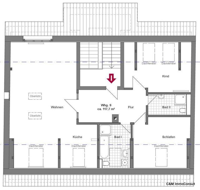 Wohnung zur Miete 990 € 3 Zimmer 117,7 m²<br/>Wohnfläche 3.<br/>Geschoss 01.01.2025<br/>Verfügbarkeit Pufendorfstraße 1 Altlindenau Leipzig 04179