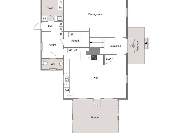 Einfamilienhaus zum Kauf 345.000 € 7 Zimmer 200 m² 10.429 m² Grundstück Östra Ämtervik