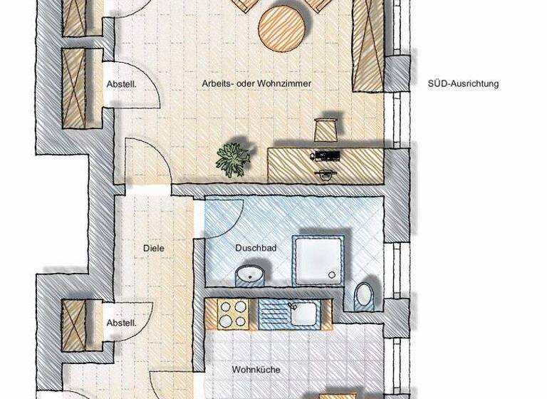 Wohnung zum Kauf 595.000 € 3 Zimmer 83 m² 1. Geschoss frei ab sofort Friedrichshain Berlin 10243