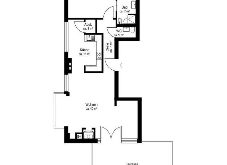 Penthouse zum Kauf 1.490.000 € 2 Zimmer 115 m² HafenCity Hamburg 20457