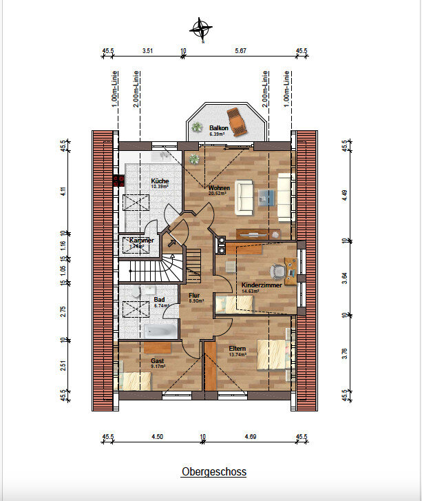 Doppelhaushälfte zum Kauf 350.000 € 4 Zimmer 87 m²<br/>Wohnfläche 746 m²<br/>Grundstück Petershagen Petershagen-Eggersdorf 15370