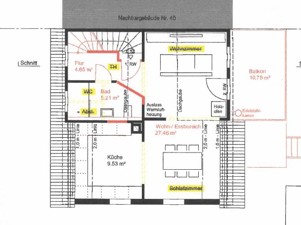 Maisonette zum Kauf 149.000 € 2 Zimmer 63 m²<br/>Wohnfläche 1.<br/>Geschoss Schlaitdorf 72667