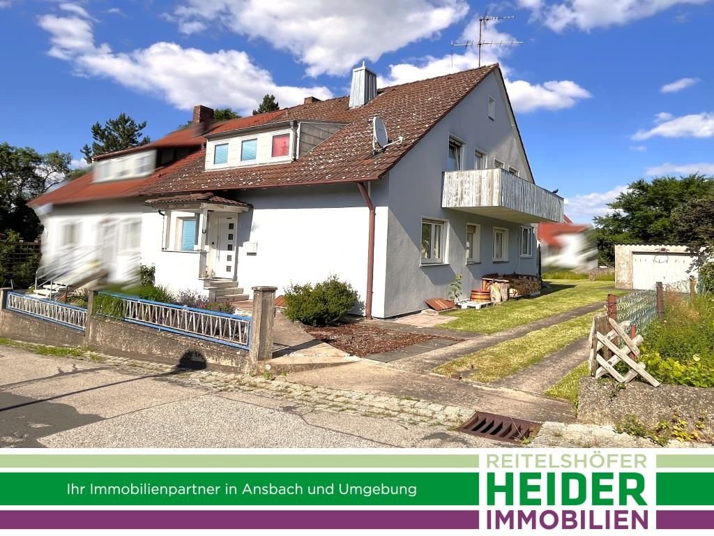 Doppelhaushälfte zum Kauf 365.000 € 5 Zimmer 130 m²<br/>Wohnfläche 475 m²<br/>Grundstück Hennenbach Ansbach 91522