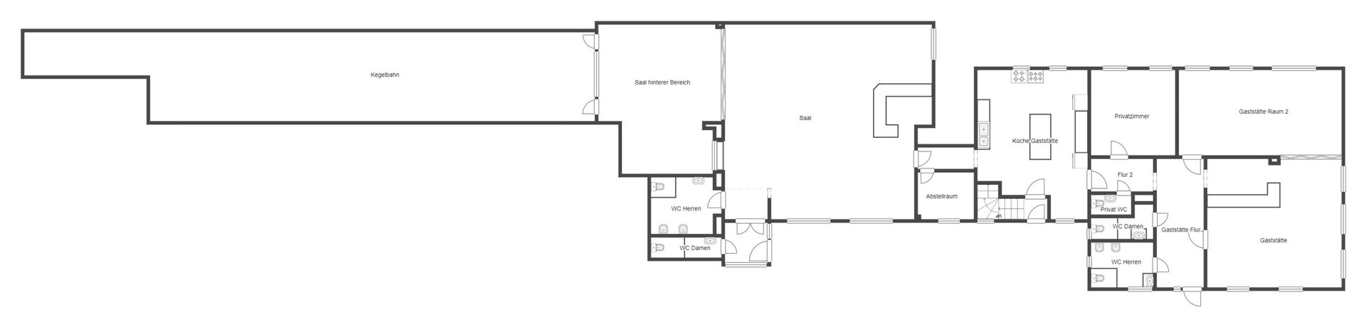 Mehrfamilienhaus zum Kauf 345.000 € 13 Zimmer 156,2 m²<br/>Wohnfläche 1.360,2 m²<br/>Grundstück Neubrück Wendeburg 38176