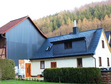 Einfamilienhaus zum Kauf 4 Zimmer 70 m² 369 m² Grundstück Asbach Schmalkalden 98574