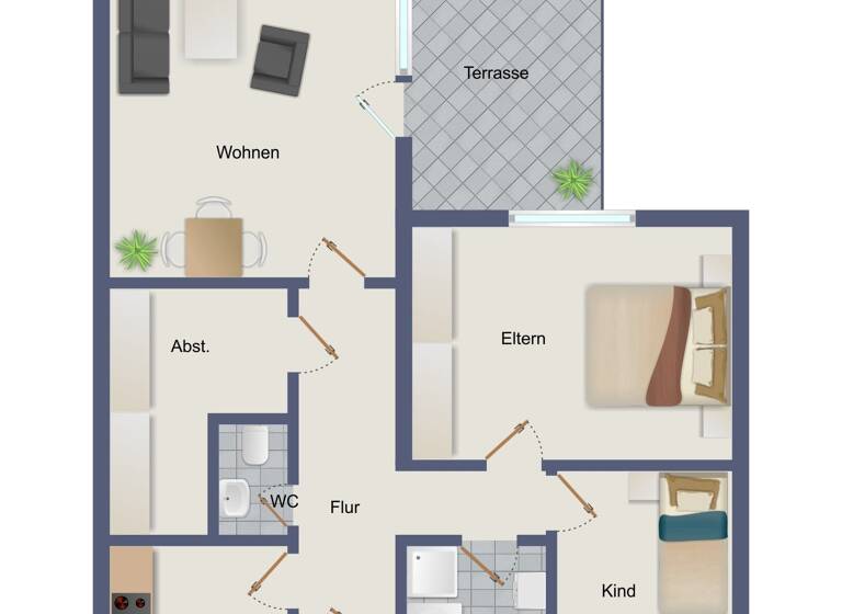 Immobilie zum Kauf provisionsfrei 320.000 € 3 Zimmer 103,5 m²<br/>Fläche 301 m²<br/>Grundstück Wolbeck Münster 48167