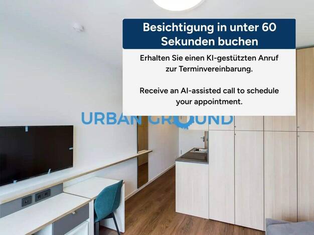Studio zur Miete 910 € 1 Zimmer 22,4 m² 15. Geschoss frei ab 02.05.2026 Lehrter Straße Moabit Berlin 10557
