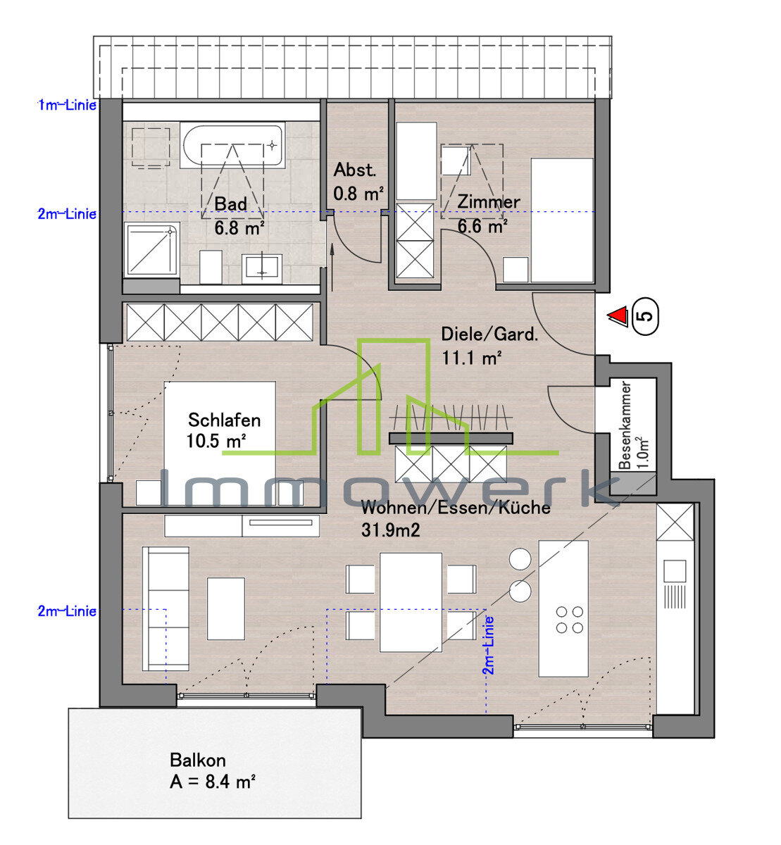 Wohnung zum Kauf 339.900 € 3 Zimmer 71,9 m²<br/>Wohnfläche Thalhofen Marktoberdorf 87616