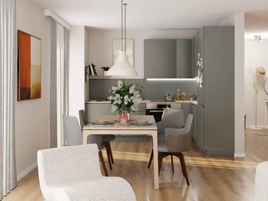 Wohnung zum Kauf - Neubau provisionsfrei 647.000 € 2 Zimmer 82,7 m² 1. Geschoss frei ab 01.08.2028 Maxim-Gorki-Straße 57 Ostseebad Heringsdorf Heringsdorf 17424