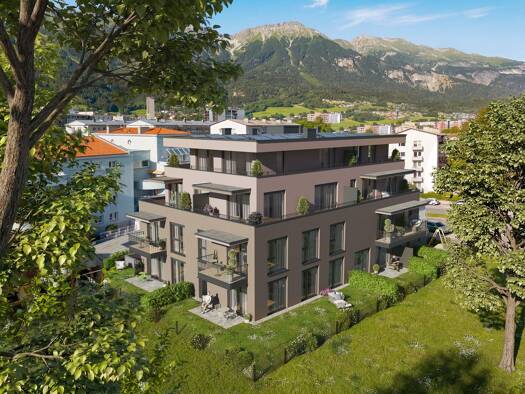 Wohnung zum Kauf - Neubau provisionsfrei 297.000 € 1 Zimmer 30,2 m² 2. Geschoss Andechsstraße 16 Pradl Innsbruck 6020