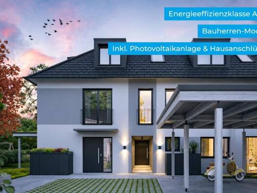 Reihenendhaus zum Kauf - Erstbezug provisionsfrei 1.100.000 € 6 Zimmer 148 m² 244 m² Grundstück Riemerling Hohenbrunn 85521