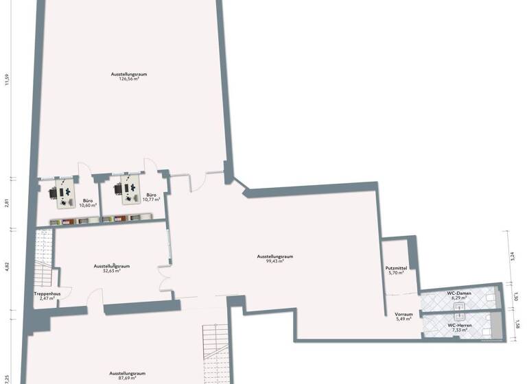 Atelier zum Kauf 507,8 m² Bürofläche Ostertor Bremen 28203