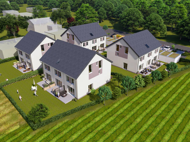 Doppelhaushälfte zur Miete - Erstbezug 1.732 € 5,5 Zimmer 142 m² 322 m² Grundstück Horgauergreut Horgau 86497