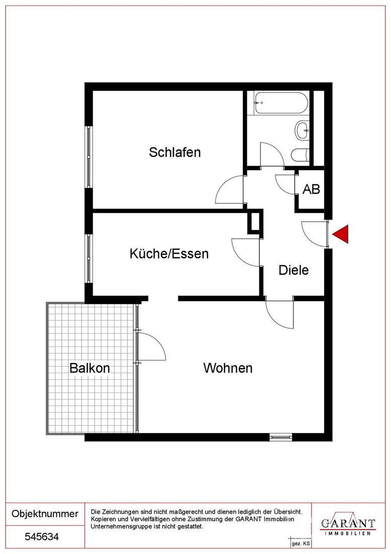 Wohnung zum Kauf 190.000 € 2 Zimmer 63 m²<br/>Wohnfläche 9.<br/>Geschoss Rüppurr - Rüppurr - Südost Karlsruhe 76199