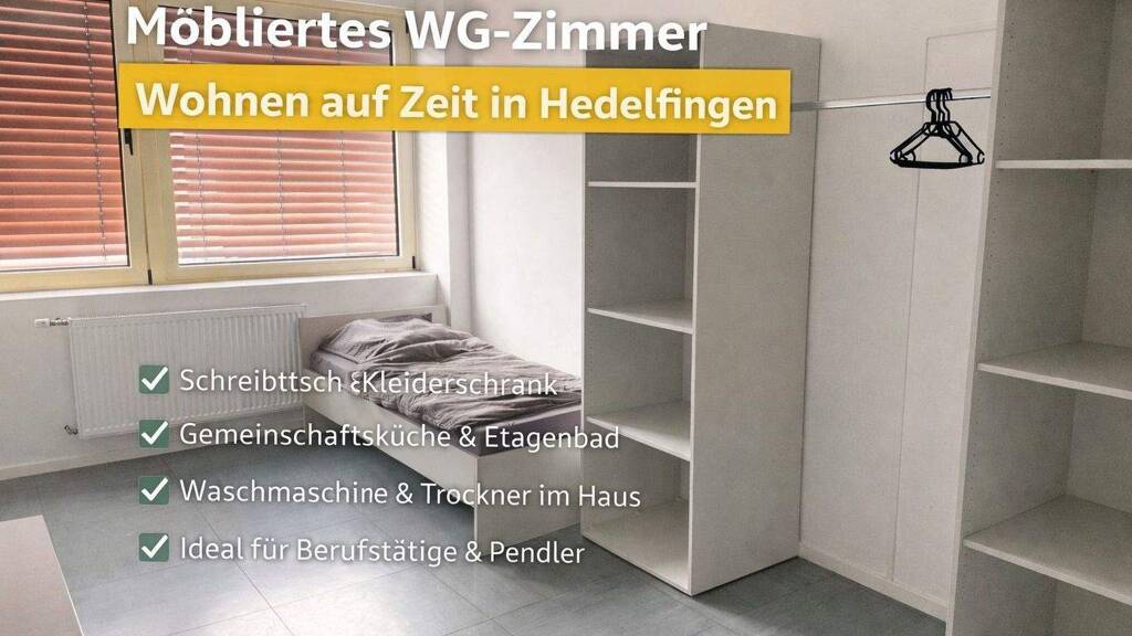 Studio zur Miete Wohnen auf Zeit 580 € 1 Zimmer 17 m² frei ab 31.03.2026 Hedelfingerstr. 0 Wangen Stuttgart Hedelfingen 70327