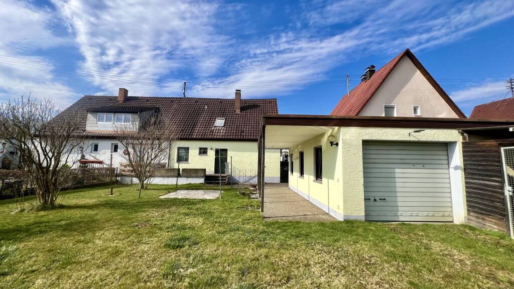 Doppelhaushälfte zum Kauf 295.000 € 4 Zimmer 103,8 m² 448 m² Grundstück Dinkelscherben 86424